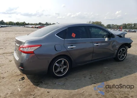 2015 Nissan Sentra S from USA, damaged, VIN 3N1AB7AP4FY351109